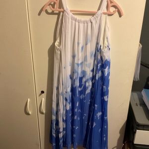 Apt.9 Blue/White Size 16 Dress